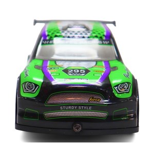 ماشین کنترلی مسابقه ای دودزا مقیاس 1:22 رنگ بنفش مدل Sport Cars 3714_اسباب بازی ماشین کنترلی