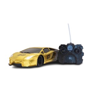 ماشین کنترلی لامبورگینی مقیاس 1:16 رنگ طلایی مدل Radio Controlled Racing Car 5998_اسباب بازی ماشین کنترلی