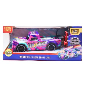 ماشین کنترلی وانت مسابقه ای دودزا طرح گرافیتی مقیاس 1:22 مدل Sport Cars 3714_اسباب بازی ماشین کنترلی