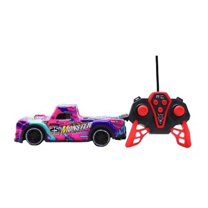 ماشین کنترلی وانت مسابقه ای دودزا طرح گرافیتی مقیاس 1:22 مدل Sport Cars 3714_اسباب بازی ماشین کنترلی