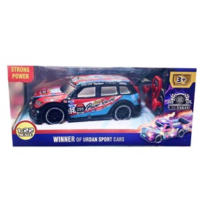 ماشین کنترلی مسابقه ای دودزا طرح هاچ بک مقیاس 1:22 مدل Sport Cars 3714_اسباب بازی ماشین کنترلی