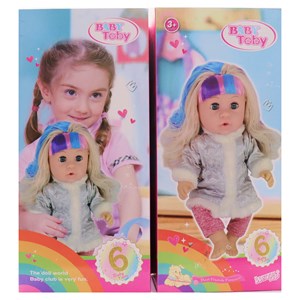 عروسک نوزاد بیبی توبی موزیکال 6 کاره مدل baby toby baby 6 fumctions_اسباب بازی عروسک دخترانه