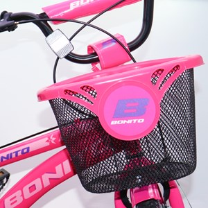 دوچرخه کودک Bonito سایز 20 مدل cool رنگ صورتی_اسباب بازی دوچرخه