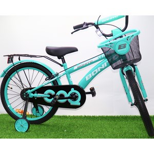 دوچرخه کودک Bonito سایز 20 مدل cool رنگ فیروزه ای_اسباب بازی دوچرخه