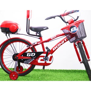 دوچرخه کودک Bonito سایز 20 مدل GO رنگ قرمز_اسباب بازی دوچرخه