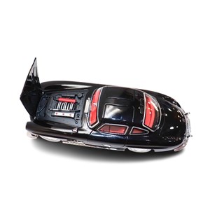 ماشین فلزی کلاسیک بنز دودزا با چراغ‌ و درب‌ های بازشو رنگ مشکی_اسباب بازی ماشین