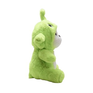 عروسک پولیشی اورجینال خرس کلاه دار سبز 26 سانتی_اسباب بازی عروسک دخترانه