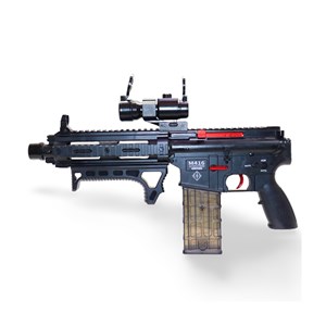 تفنگ اسباب بازی تک تیرانداز پوکه پران تیر اسفنجی با دوربین مدل M416 D018_اسباب بازی تفنگ