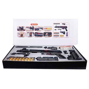 تفنگ اسباب بازی تک تیرانداز پوکه پران تیر اسفنجی با دوربین مدل M416 D018_اسباب بازی تفنگ