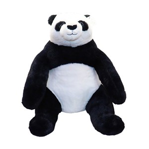 عروسک پولیشی اورجینال پاندای پتو دار_اسباب بازی عروسک دخترانه