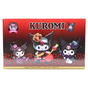 اکشن فیگور کرومی 7 سانتی مجموعه 8 عددی مدل YH1014 Kuromi_اسباب بازی اکشن فیگور