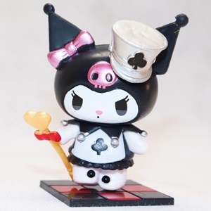 اکشن فیگور کرومی 7 سانتی مجموعه 8 عددی مدل YH1014 Kuromi_اسباب بازی اکشن فیگور