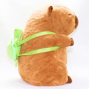 عروسک پولیشی اورجینال کاپی بارا 36 سانتی با کیف لاکپشت_اسباب بازی عروسک دخترانه