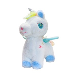 عروسک پولیشی اورجینال اسب تک شاخ 30 سانتی_اسباب بازی عروسک دخترانه