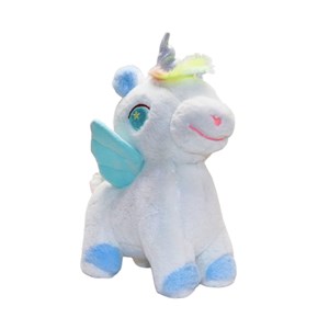 عروسک پولیشی اورجینال اسب تک شاخ 30 سانتی_اسباب بازی عروسک دخترانه