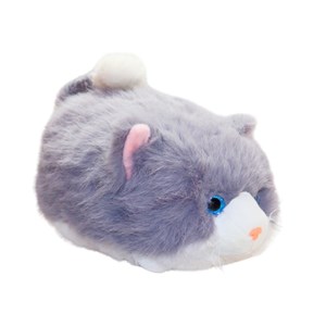 عروسک پولیشی اورجینال همستر خوابیده 42 سانتی_اسباب بازی عروسک دخترانه