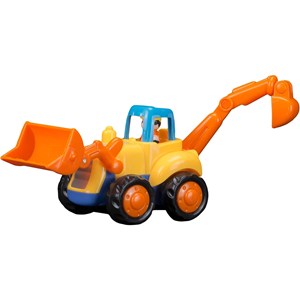 بسته دو عددی ماشین اسباب بازی تراکتور و بیل مکانیکی هولی تویز مدل Hola Toys 326_اسباب بازی ماشین