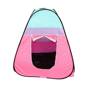 چادر بازی کودک 130 سانتی طرح کرو‌می و مای ملودی Kuromi & My Melody رنگ صورتی_اسباب بازی اتاق کودک