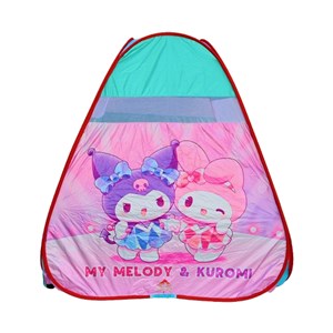 چادر بازی کودک 130 سانتی طرح کرو‌می و مای ملودی Kuromi & My Melody رنگ آبی_اسباب بازی اتاق کودک