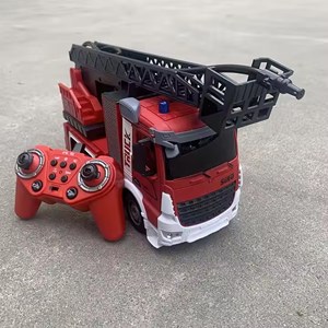 ماشین کنترلی شارژی آتش نشانی آب پاش مدل HJ8002_اسباب بازی ماشین کنترلی