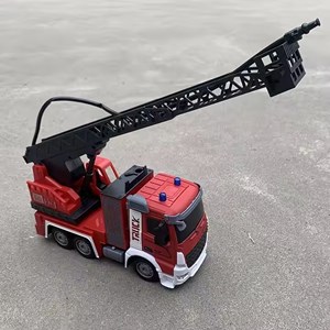 ماشین کنترلی شارژی آتش نشانی آب پاش مدل HJ8002_اسباب بازی ماشین کنترلی