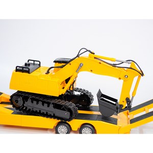 کامیون تریلی کنترلی با تریلر مقیاس 1:26 مدل Double Eagle MACK 665003_اسباب بازی ماشین کنترلی