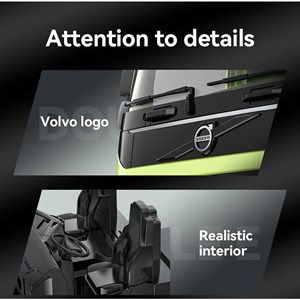 کامیون کنترلی میکسر ولوو برند مقیاس 1:20 مدل EE (DOUBELE E508-003)_اسباب بازی ماشین کنترلی