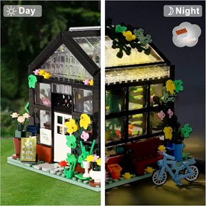 لگو کریتور گل فروشی آفتاب 551 قطعه مدل SUN FLOWER SHOP LX.A3801_اسباب بازی لگو