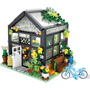 لگو کریتور گل فروشی آفتاب 551 قطعه مدل SUN FLOWER SHOP LX.A3801_اسباب بازی لگو