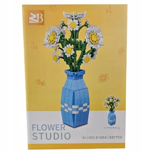 لگو گل مینا و گلدان مدل 9106