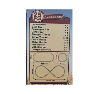 قطار اسباب بازی کلاسیک کنترلی دودزا مدل 3113