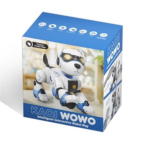 ربات سگ کنترلی رنگ سفید طلایی مدل 3010