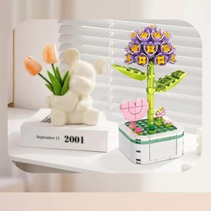 لگو گلدان گل سنبل مدل 19069