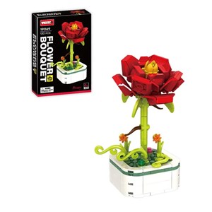 لگو گلدان گل پیونی مدل 19069