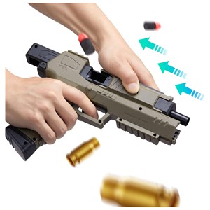 تفنگ تیر اسفنجی مدل 3309A رنگ خاکی