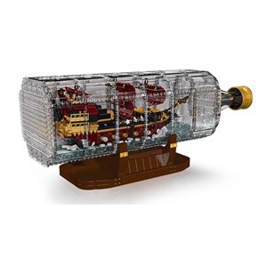 لگو کشتی داخل بطری مدل 10066