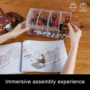 لگو کشتی داخل بطری مدل 10066