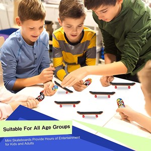 مینی اسکیت‌ بورد انگشتی مجموعه 6 عددی مدل 1812