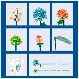 لگو دسته گل مدل 1671