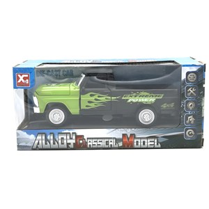 اسباب بازی ماشین فلزی وانت رنگ سبز