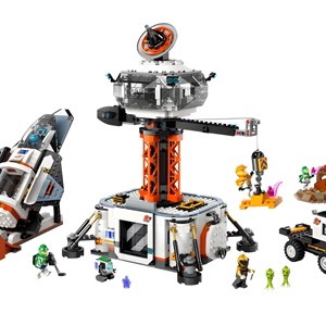 لگو ایستگاه فضایی و سکوی پرتاب موشک مدل 4340