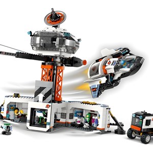 لگو ایستگاه فضایی و سکوی پرتاب موشک مدل 4340