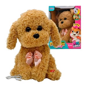 عروسک سگ رباتیک پشمالو مدل 1092