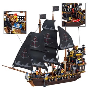 لگو کشتی دزدان دریایی مدل 982004