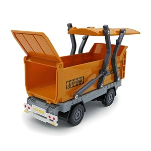 ماشین اسباب بازی تراکتور با بیل و تریلر باری