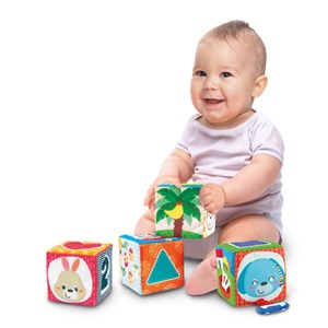 بلوک پارچه ای حیوانات وین فان Winfun مدل 000178