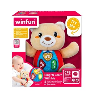 عروسک پولیشی خرس وین فان Winfun مدل 000681