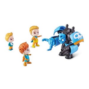 اسباب بازی تخم سورپرایزی آبی ابرقهرمانان مدل Vlad and Niki - Super Hero Surprise Egg_عروسک سورپرایزی