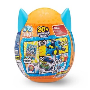 اسباب بازی تخم سورپرایزی آبی ابرقهرمانان مدل Vlad and Niki - Super Hero Surprise Egg_عروسک سورپرایزی