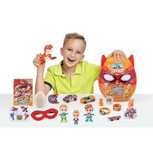 اسباب بازی تخم سورپرایزی قرمز ابرقهرمانان مدل Vlad and Niki - Super Hero Surprise Egg_عروسک سورپرایزی